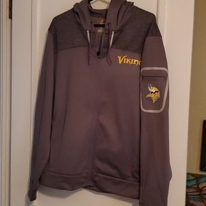 Viking zippered hoodie